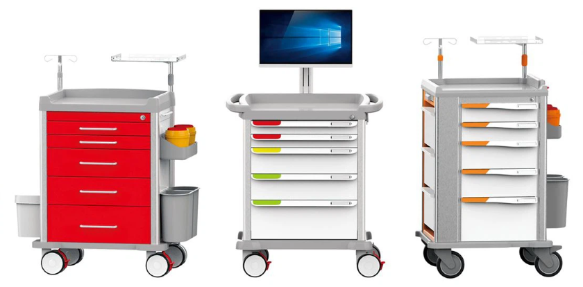 medical equipment trolley