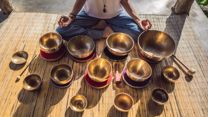 Tibetan bowl sound healing